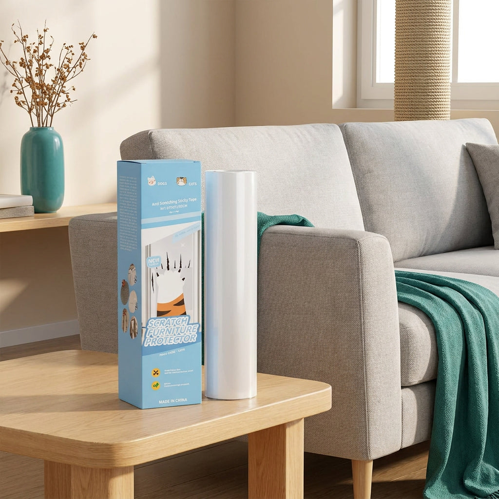 Heavy-Duty Cat Scratch Furniture Protector – 20*100 cm