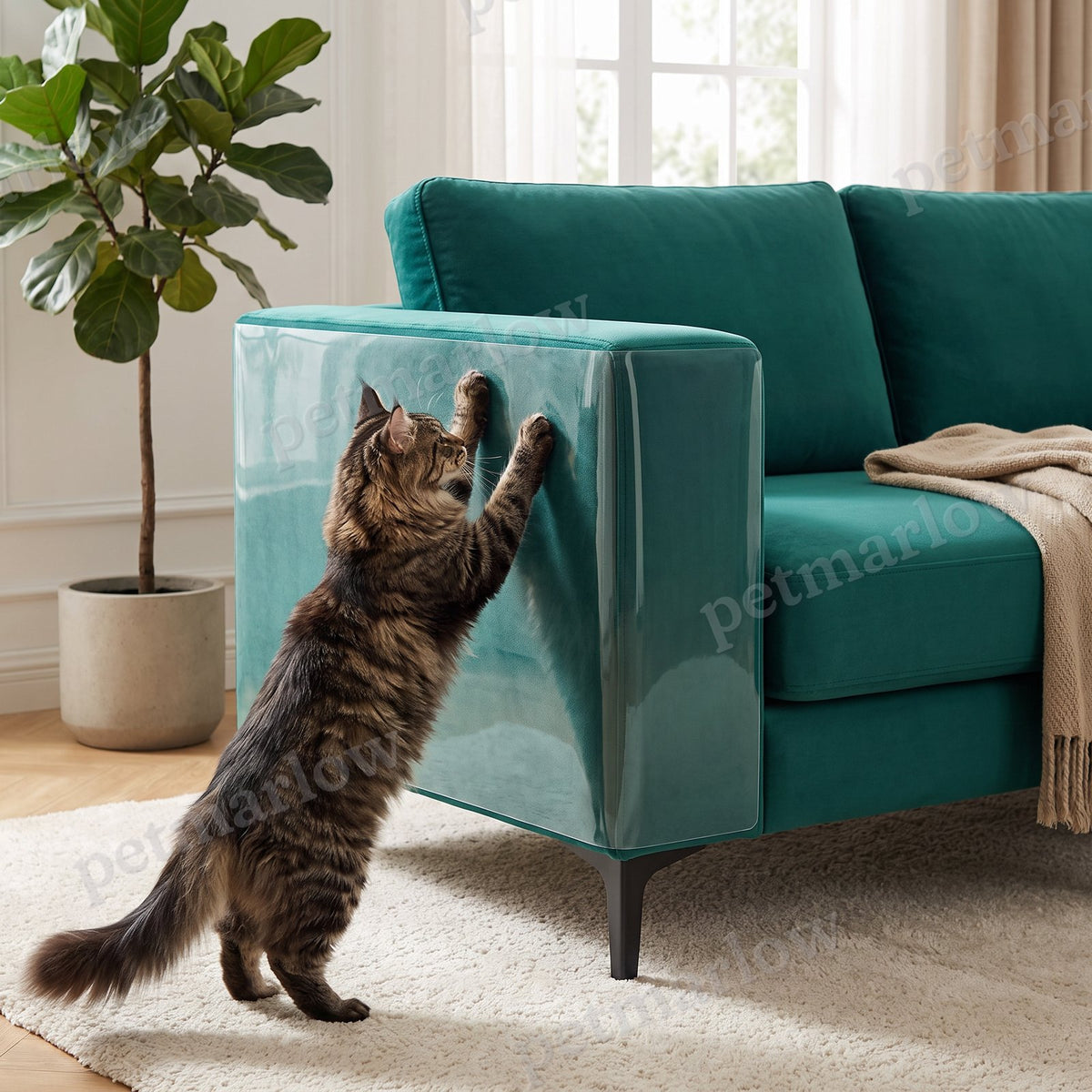Heavy-Duty Cat Scratch Furniture Protector – view 6