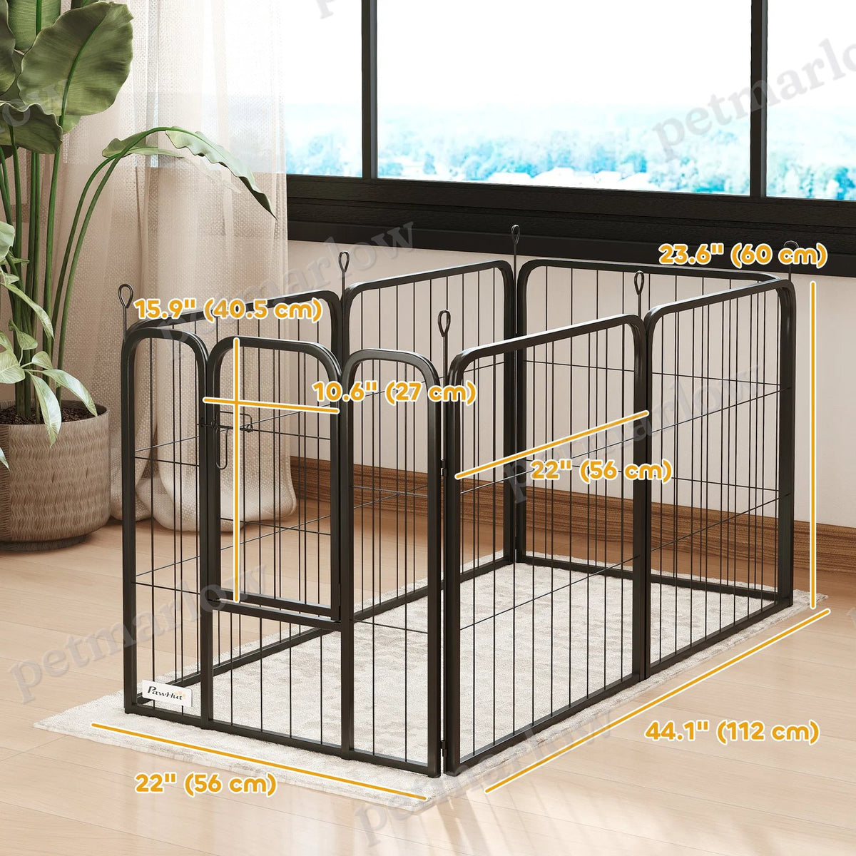 Heavy Duty Dog Playpen for Indoor and Outdoor Use – view 4