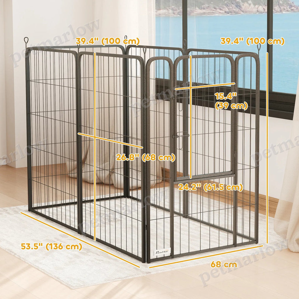 Heavy Duty Dog Playpen for Indoor and Outdoor Use – view 6