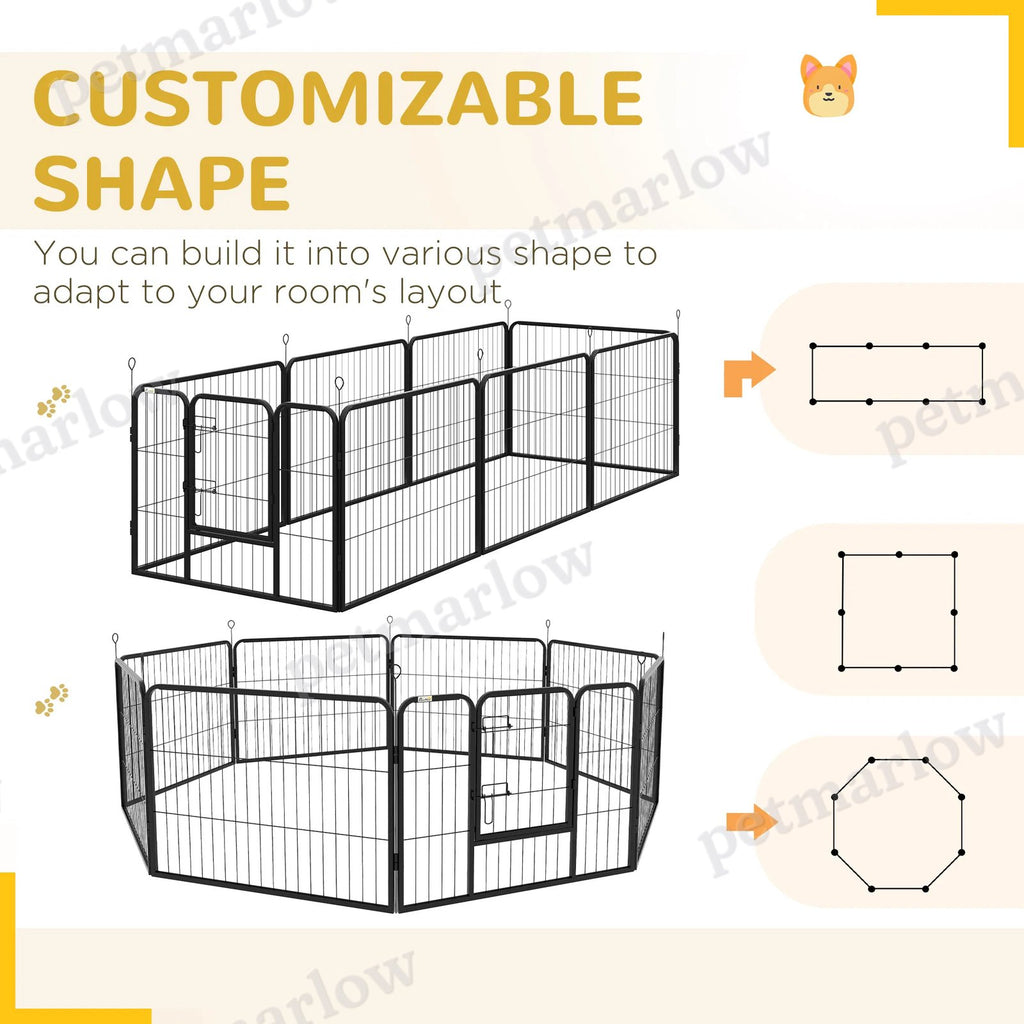 Heavy Duty Dog Playpen for Small to Medium Pets – view 3