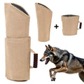 Heavy Duty Nylon Durable Dog Trainer Bite Sleeve Dog Trainer Bite Sleeve – Beige