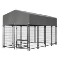 Heavy Duty Outdoor Dog Kennel with Roof – defaulttitle