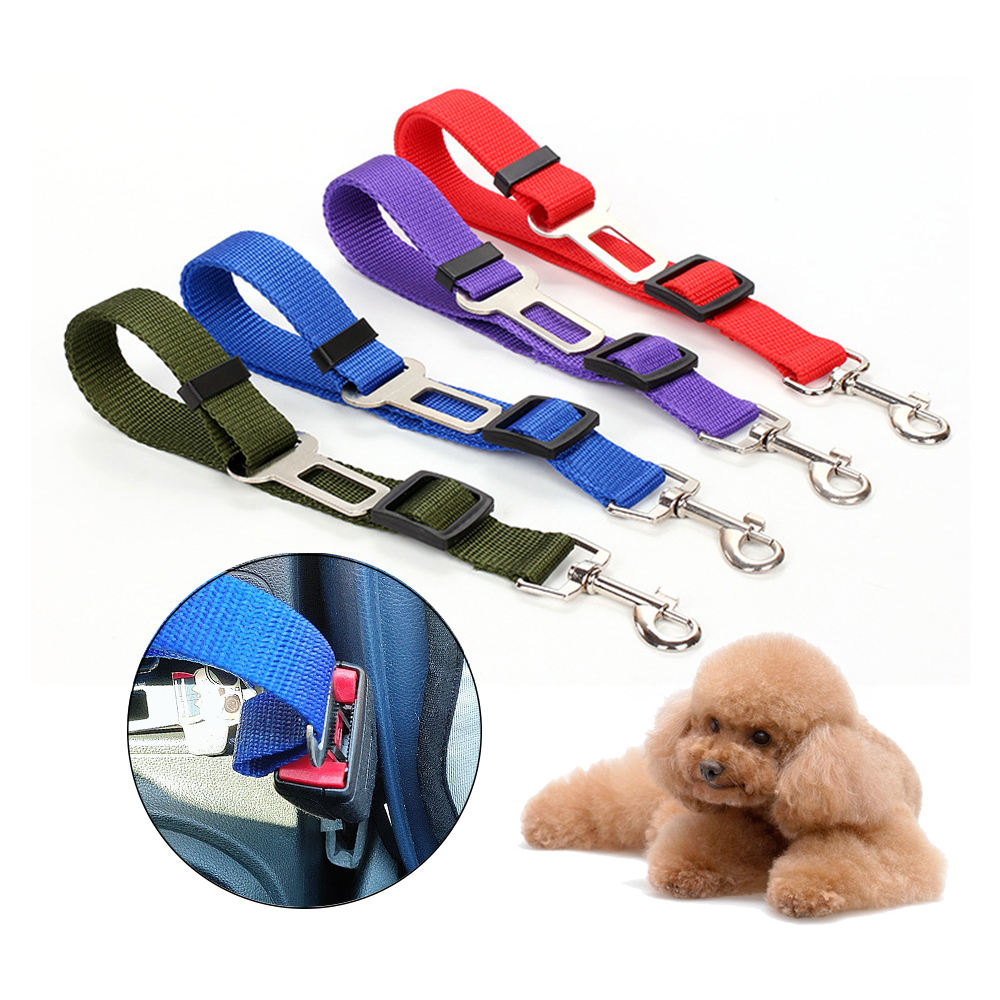 Durable Adjustable Pet Leash for Car Safety