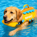 High-Visibility Chin Float & Rescue Handle Dog Life Jacket – Petal Yellow / XS