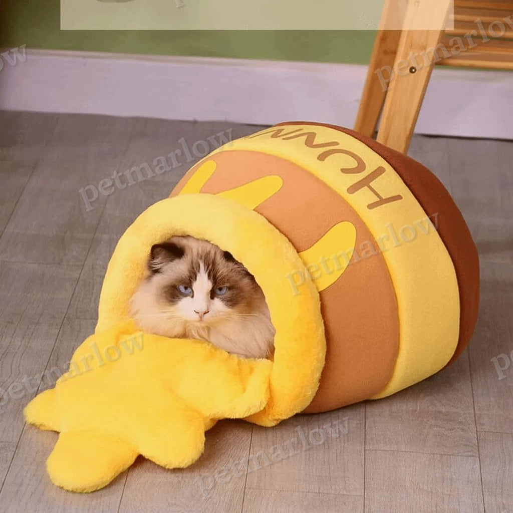 Honey Pot Pet Nest for Cats and Small Dogs – view 4
