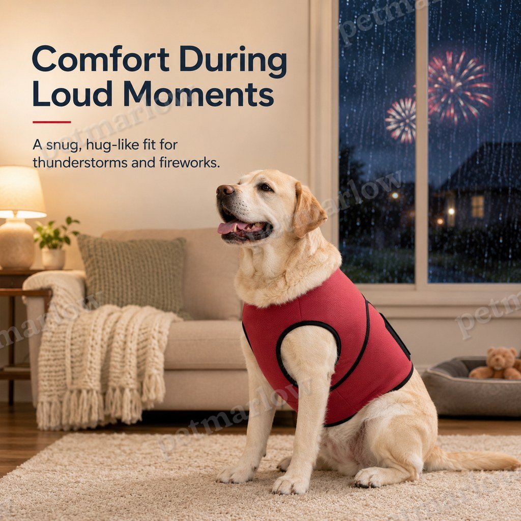 Hug-Like Adjustable Breathable Dog Comfort Wrap Vest – view 4