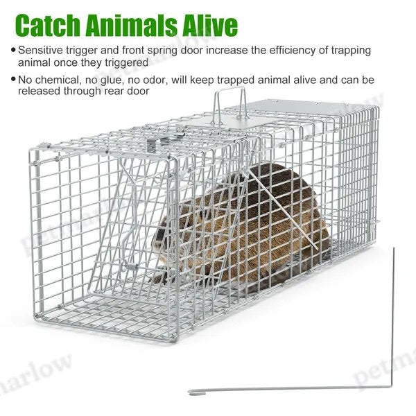 Humane Cat Trap Cage for Safe Animal Capture – view 4