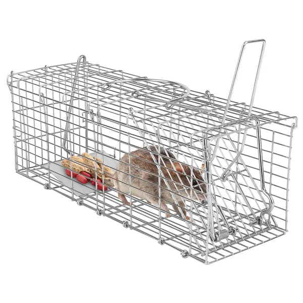 Humane Foldable Rat Trap Cage for Rodent Control