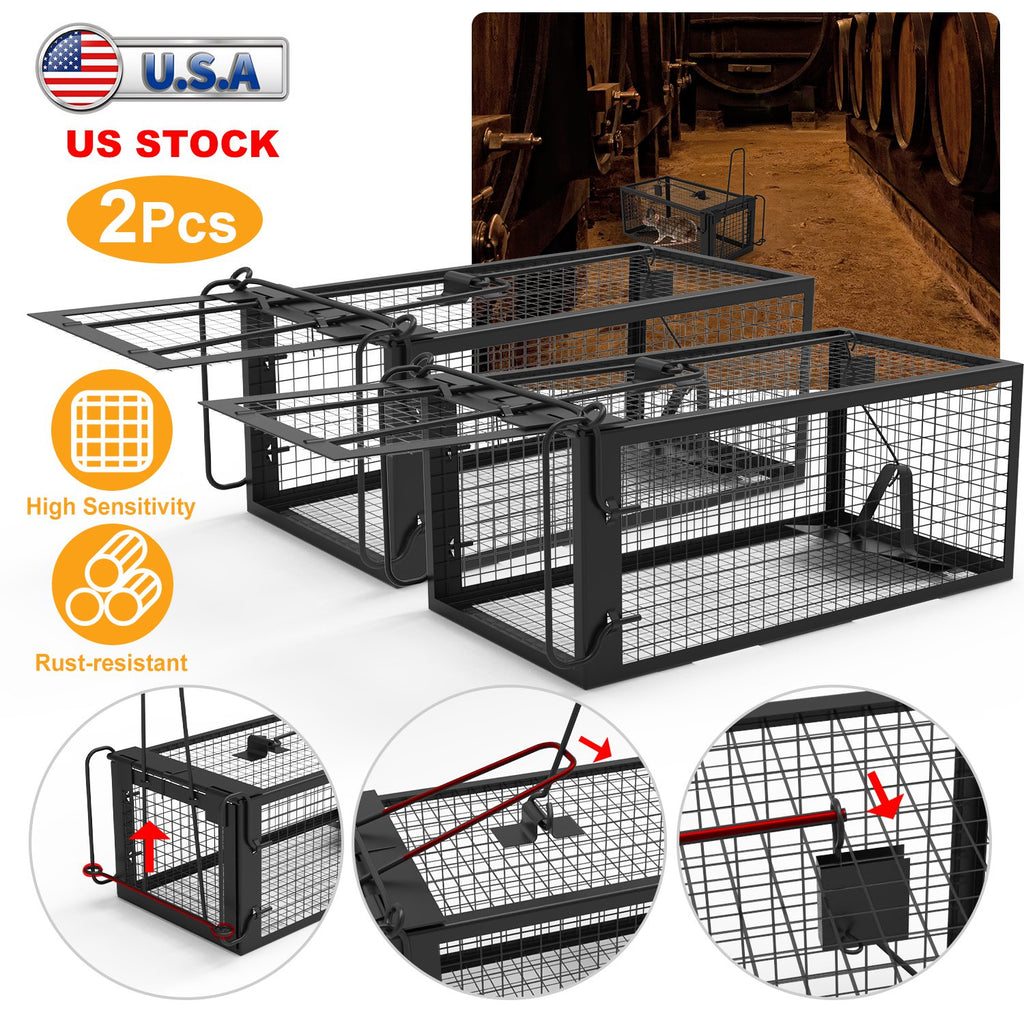 Humane Live Rodent Trap Cage for Mice Control