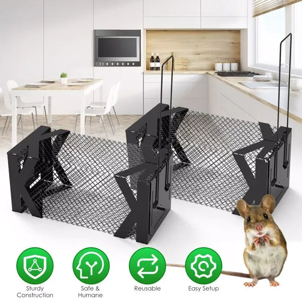 Humane Mouse Trap Cage for Safe Rodent Control