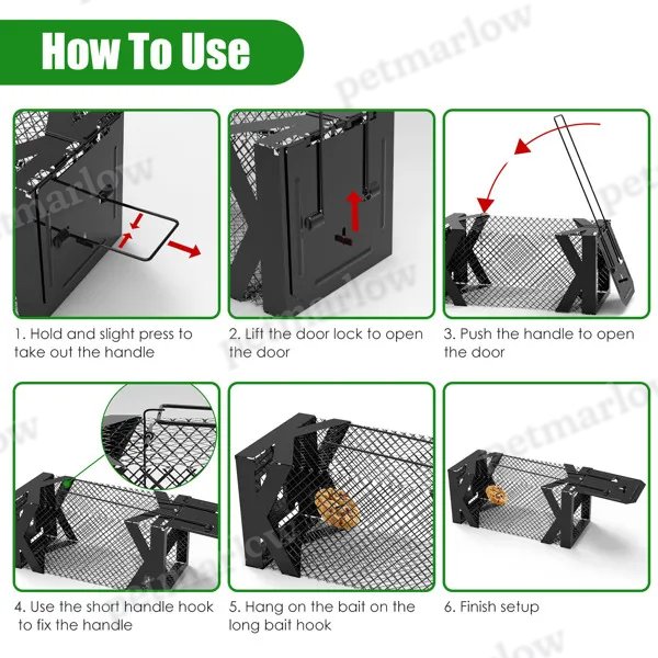 Humane Mouse Trap Cage for Safe Rodent Control – view 5