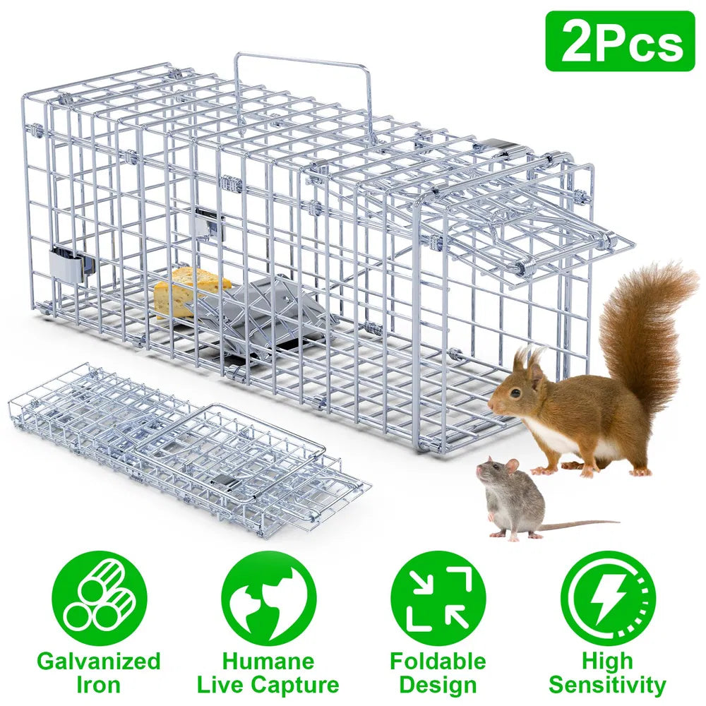 Humane Mouse Traps – One-Way Door Design for Safe Capture – view 2