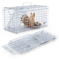 Humane Single Door Live Animal Trap for Small Pets – 2Pcs
