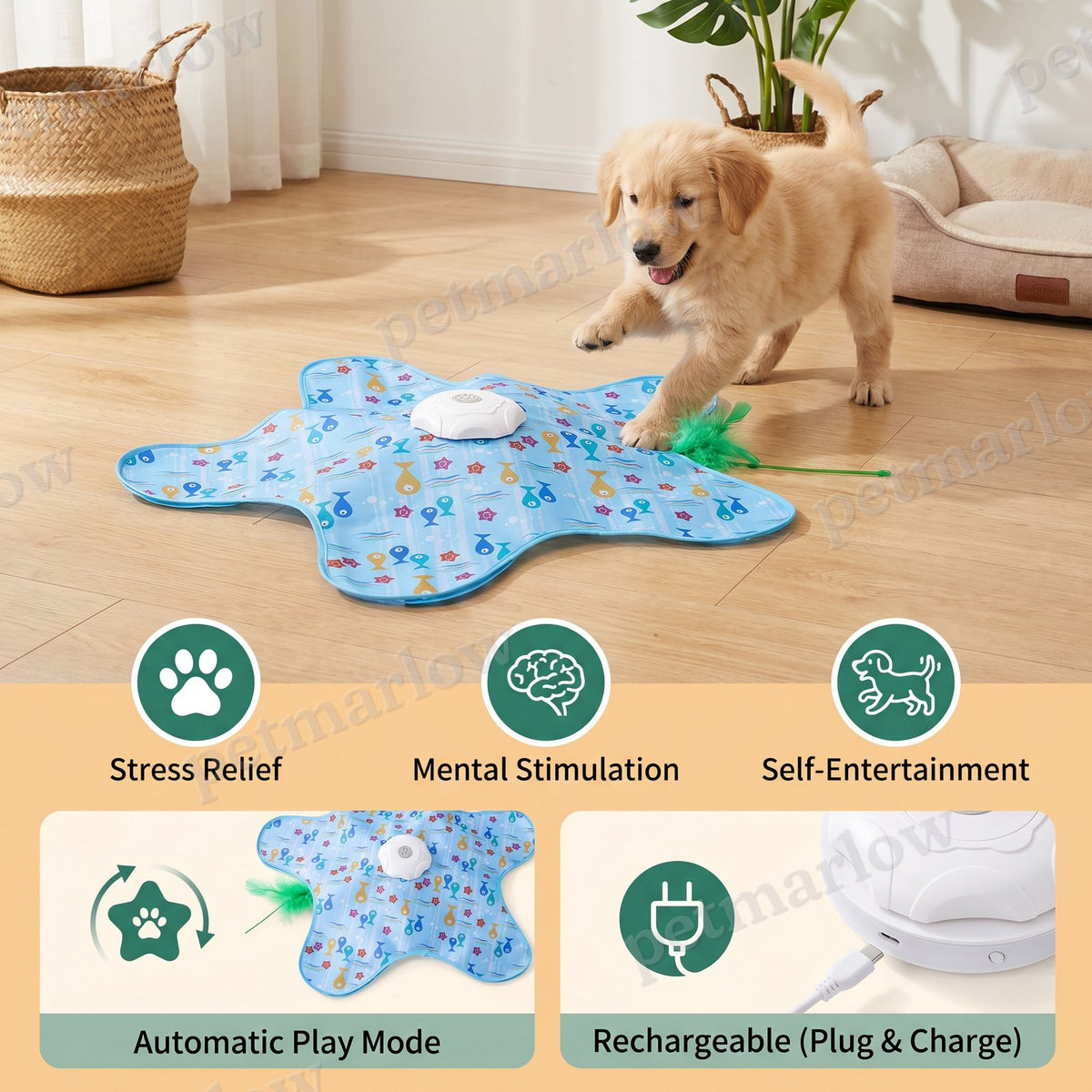 HuntingFun Dog Pro – Automatic Dog Toy for Stress Relief and Playtime Fun – view 5