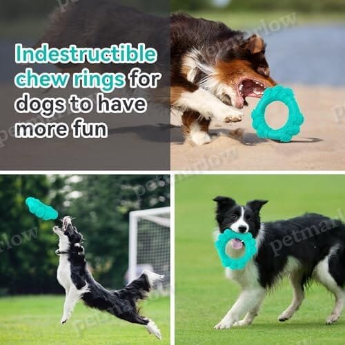 Indestructible Dog Chew Ring Toys for Aggressive Chewers – view 6