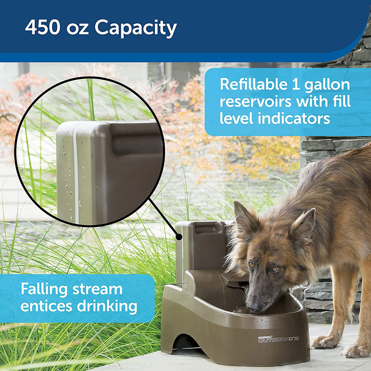 Indoor Outdoor Dog Fountain – view 9