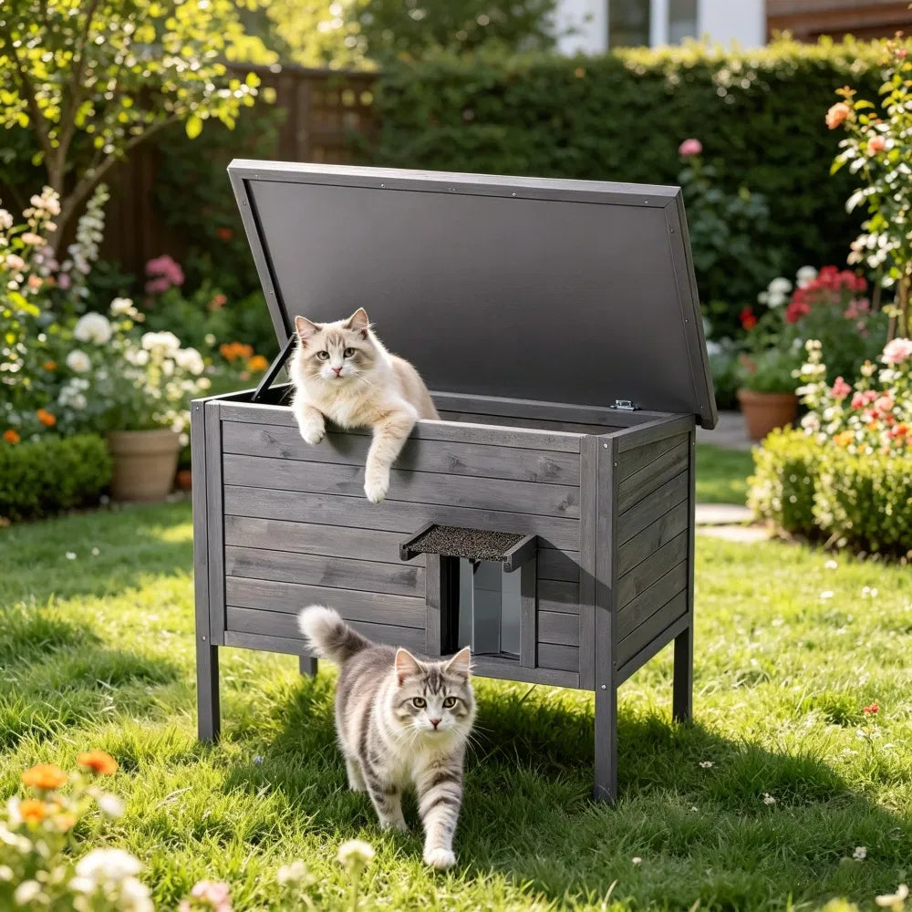 Insulated Cat House for Outdoor Comfort – view 2