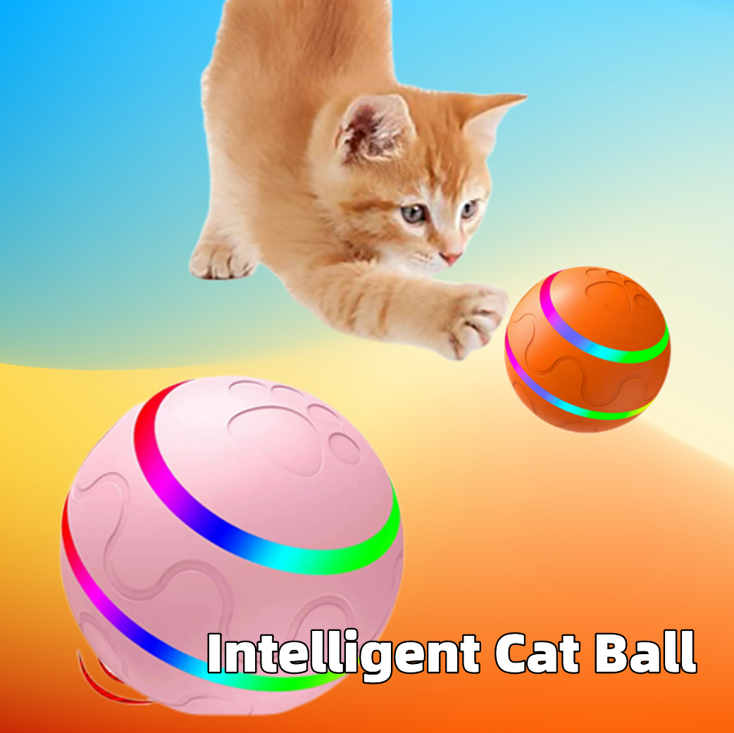 Interactive Cat Ball Toy with Remote Control