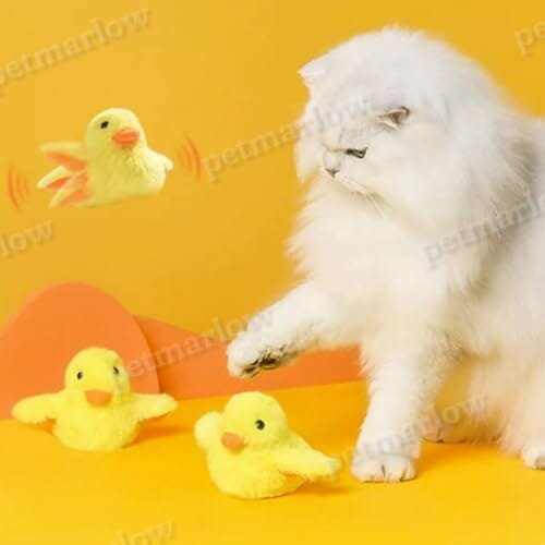 Interactive Cat Exercise Toys with Lifelike Quacking Sound – view 2
