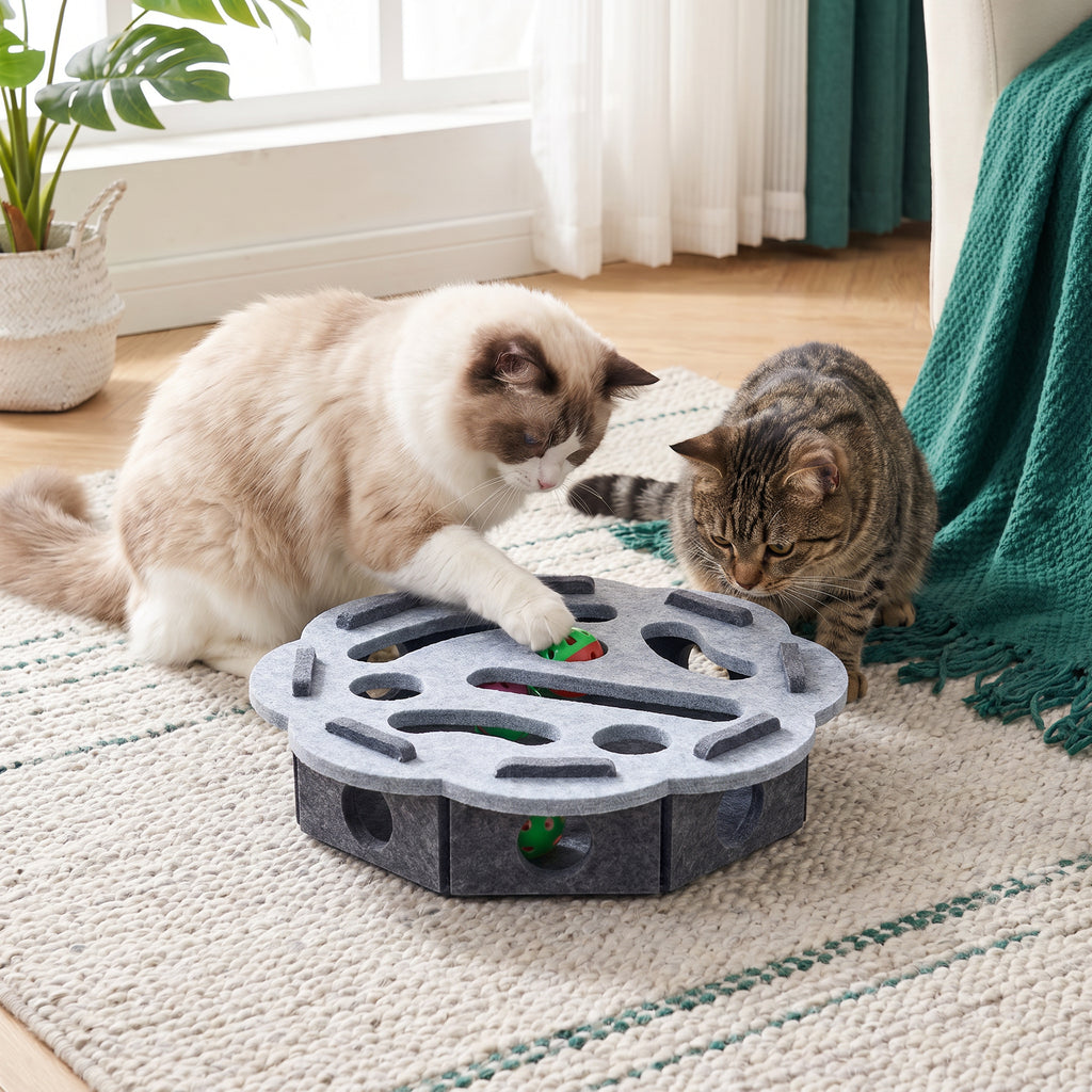 Interactive Cat Puzzle Felt Box Toy – view 5