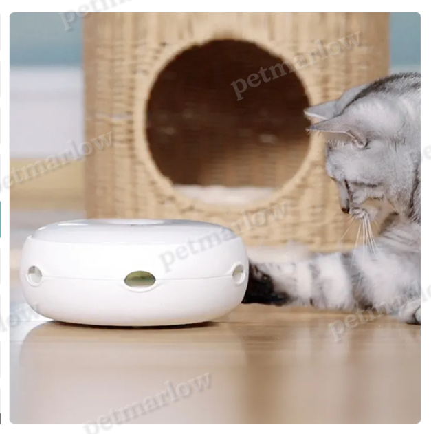 Interactive Cat Toys - Automatic Toy with Rainbow Feathers – view 3