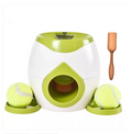 Interactive Dog Puzzle Toy – Smart Dog Toy with Ball – Green