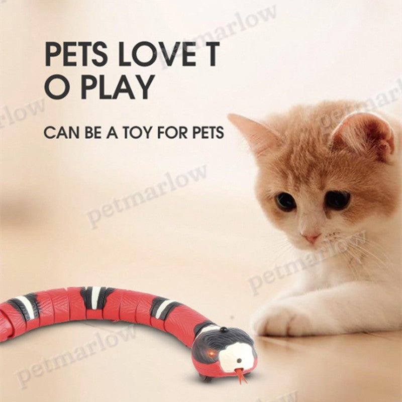 Interactive Electric Induction Snake Funny Cat Toy – view 3