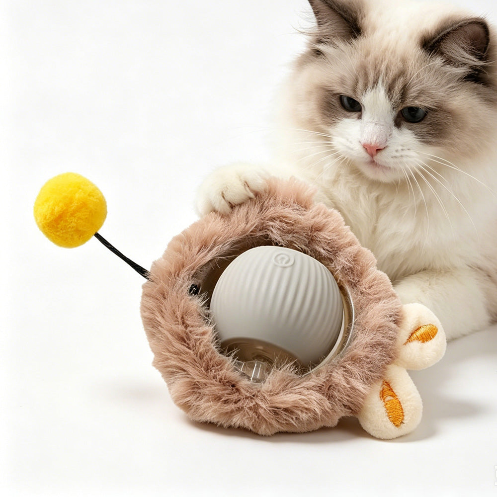 Interactive Rolling Pet Ball Toy for Dogs and Cats