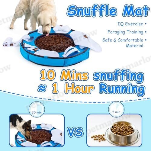 Interactive Snuffle Mat for Dogs Encourages Natural Foraging Skills – view 5