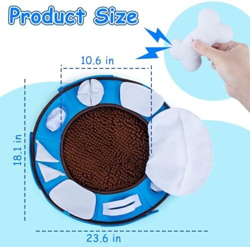 Interactive Snuffle Mat for Dogs Encourages Natural Foraging Skills – view 7