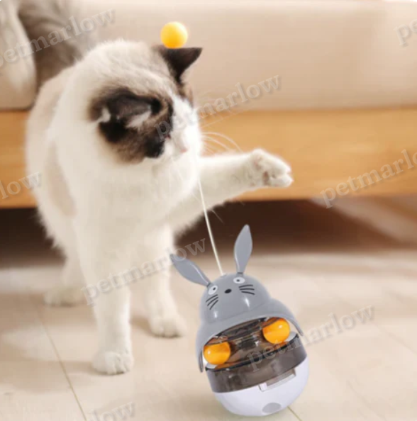 Interactive Treat Toy With Swinging Function For Cats – view 2