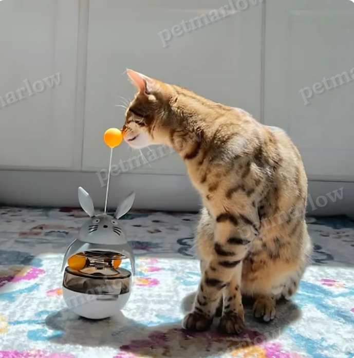 Interactive Treat Toy With Swinging Function For Cats – view 3