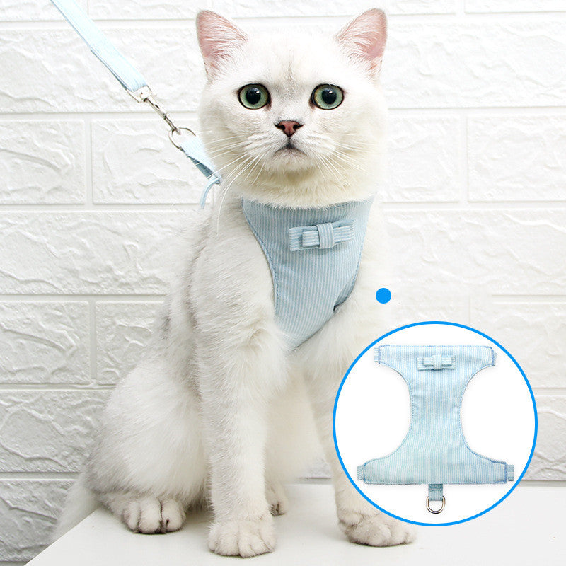 Japanese style and wind cat's traction rope – Blue / S