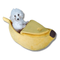 Kawaii Banana Pod Pet Bed