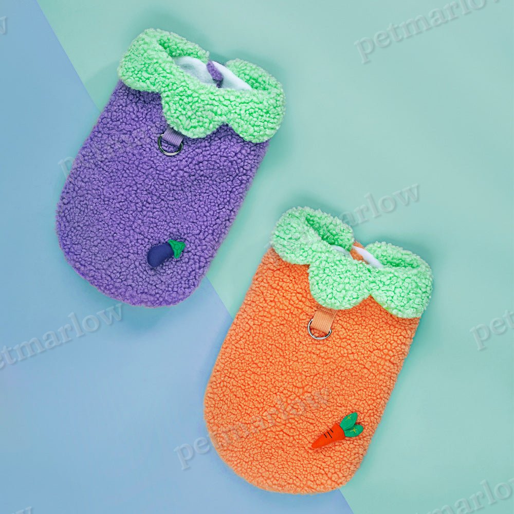 Korean Style Lotus Leaf Lace Warm Pet Clothes – view 5