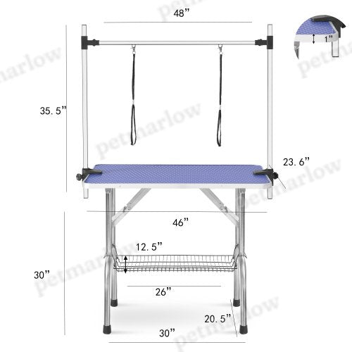 Large 46 Inch Pet Dog And Cat Grooming Table – view 4