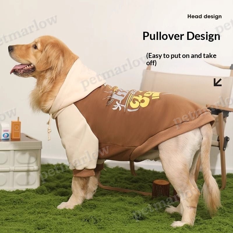 Large Dog Border Collie Pet Sweater – view 4