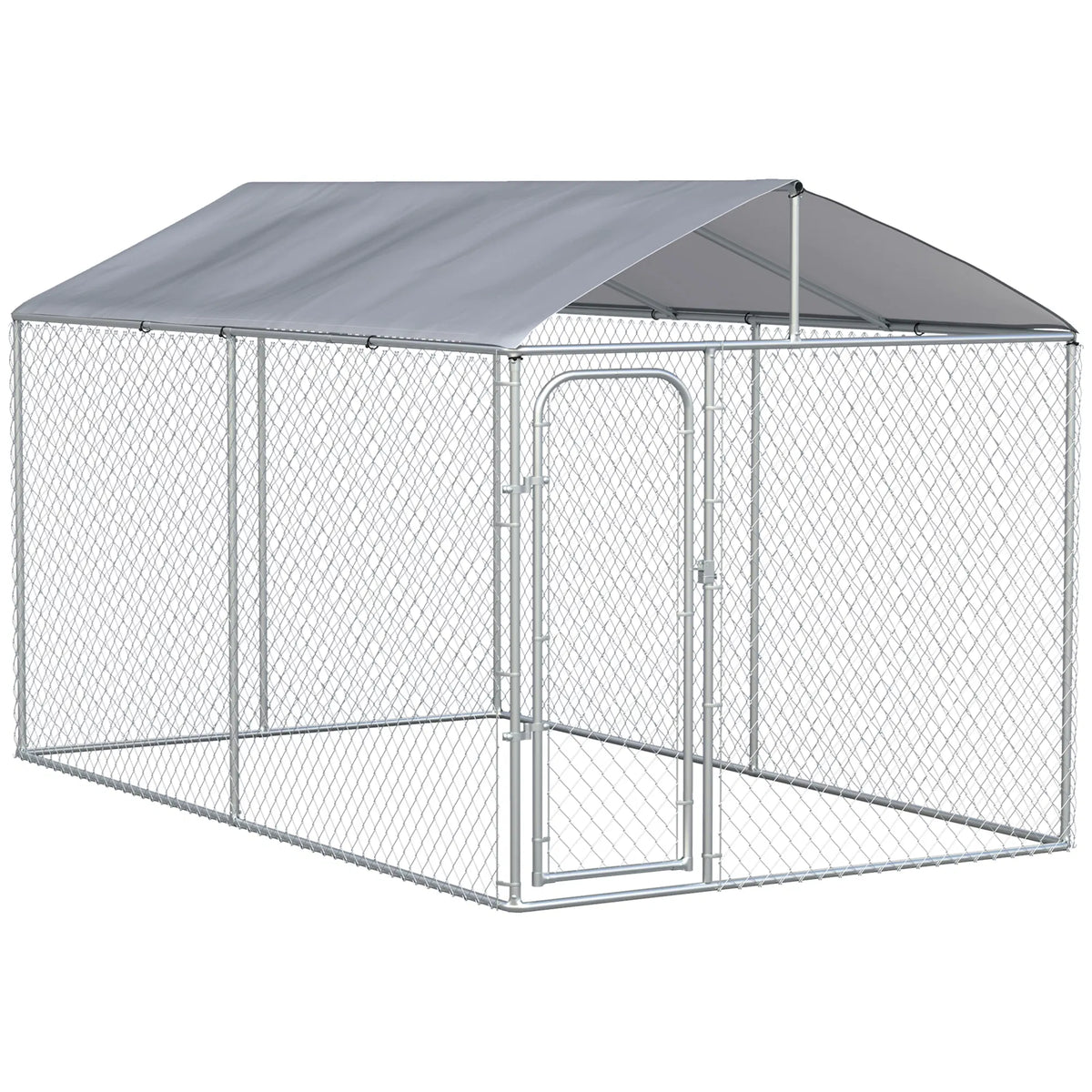 Large Dog Kennel Outdoor Playpen with Canopy Cover