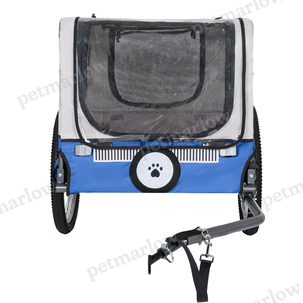 Large Folding Bike Trailer for Dogs - All-Terrain Design – view 5