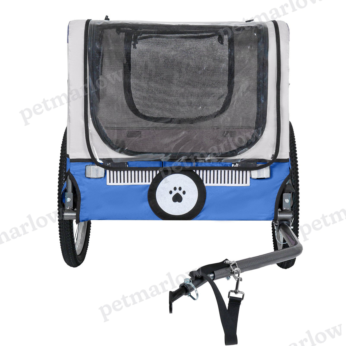 Large Folding Bike Trailer for Dogs - All-Terrain Design