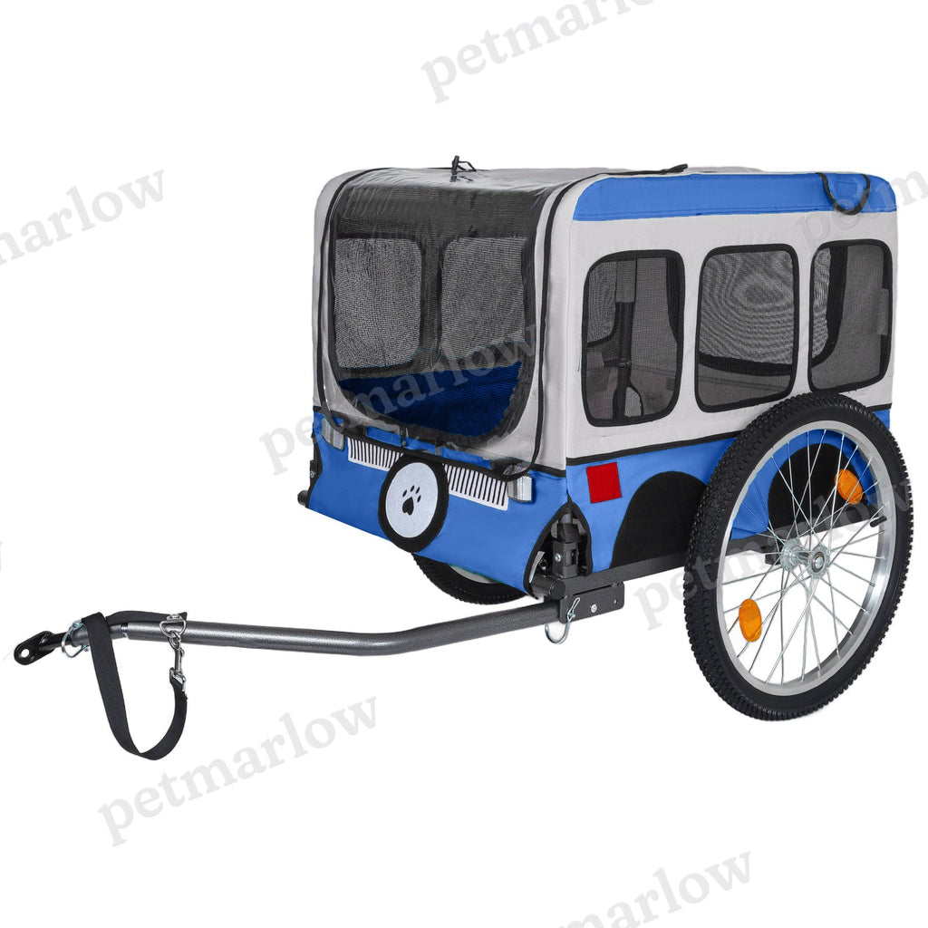 Large Folding Bike Trailer for Dogs - All-Terrain Design – view 6
