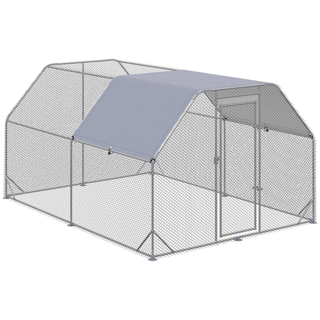 Large Metal Chicken Coop Cage for Small Animals