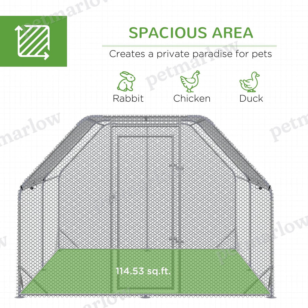 Large Metal Chicken Coop Cage for Small Animals – view 4
