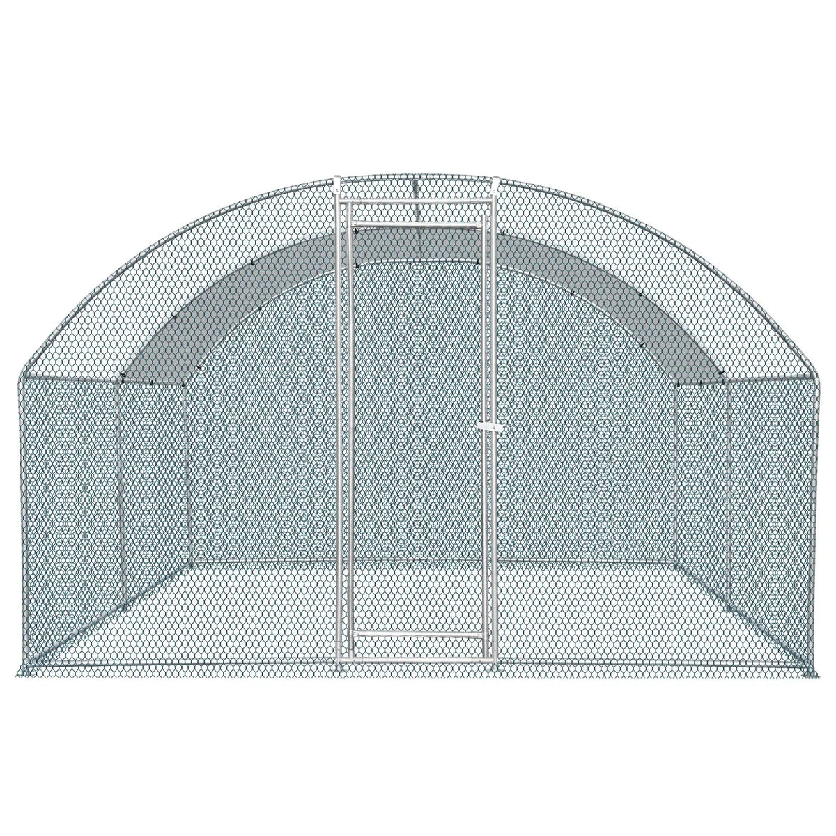 Large Metal Chicken Coop for Poultry and Small Animals