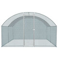 Large Metal Chicken Coop for Poultry and Small Animals – as picture