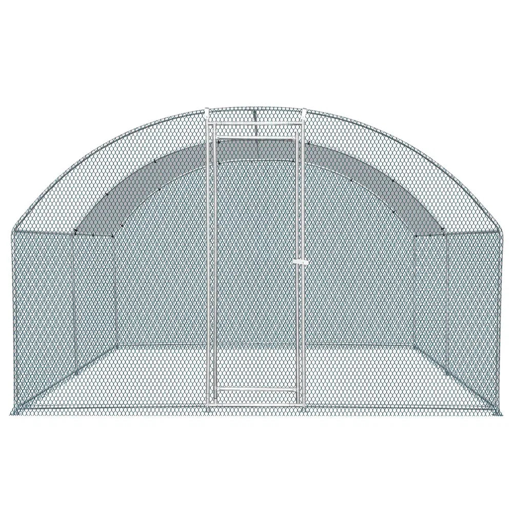 Large Metal Chicken Coop for Poultry and Small Animals – as picture