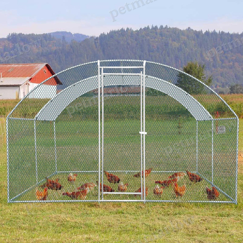 Large Metal Chicken Coop for Poultry and Small Animals – view 4