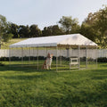 Large Outdoor Dog Kennel with Canopy for Comfortable Living Space