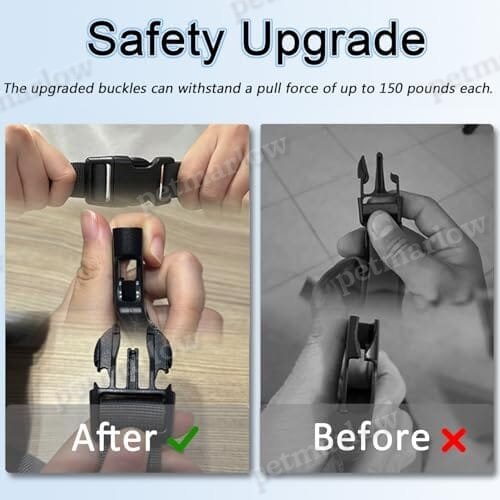 Large Pet Rehabilitation Lifts Vest Adjustable Breathable Straps for Old – view 6